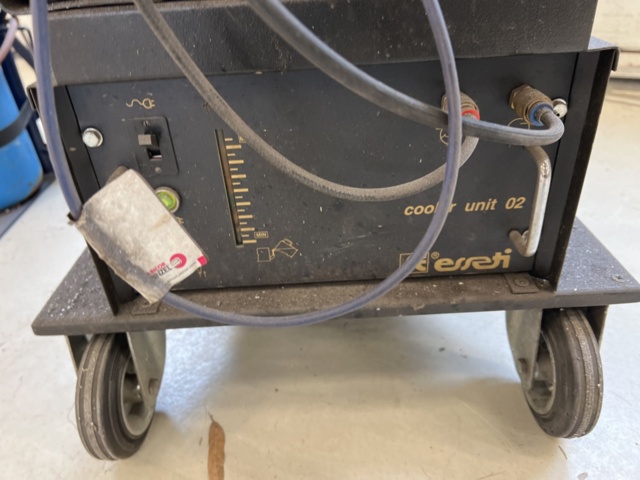 962713-6 TIG welding Esseti 250 and gas welding trolley