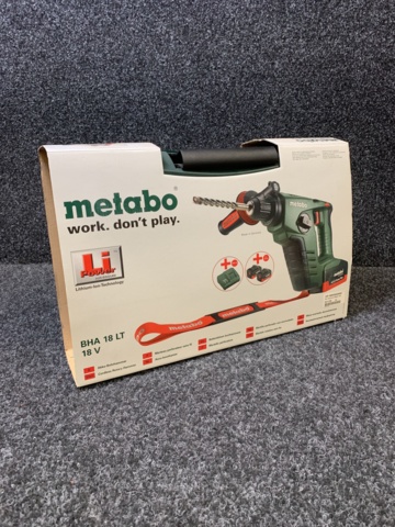 1000485-1 Battery powered hammer drill Metabo BHA 18 LT
