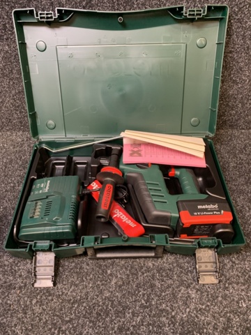 1000485-4 Battery powered hammer drill Metabo BHA 18 LT