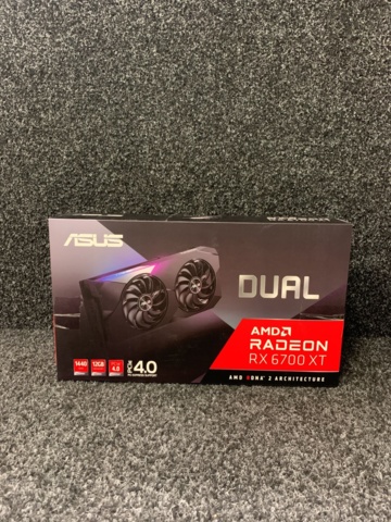 994690-3 Graphics card ASUS Dual Radeon™ RX 6700 XT STD Edition 12GB GDDR6