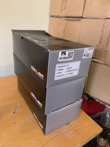 941066-5 Safety glasses Zekler 36-pack