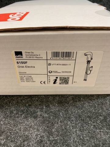 1001390-3 Washbasin mixer EL 6150F touchless 6V ORAS