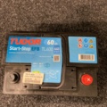 1001397-3 Car battery Tudor EFB TL600 60Ah