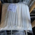 897746-10 Lot of disposable plates, see pictures, cutlery, paper straws, serviettes