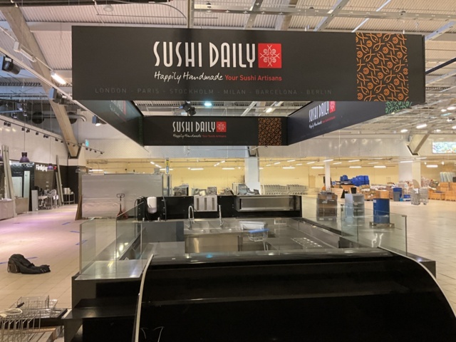 961903-7 Complete Sushi Bar
