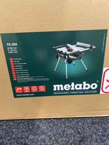 1002534-3 Table circular saw Metabo TS 254
