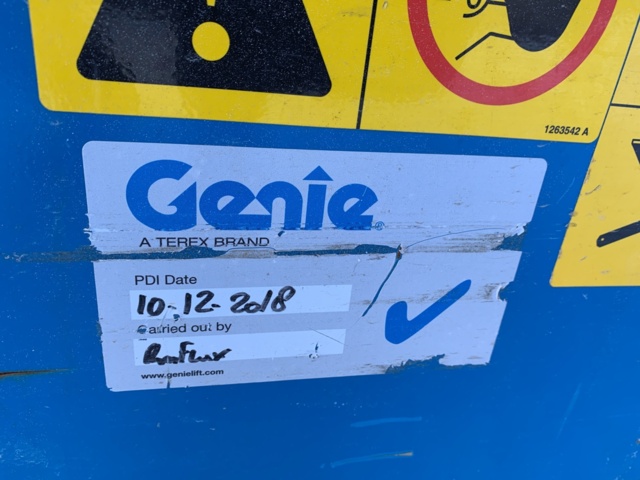 941070-7 Scissor lift Genie GS-1930 -2018 (101.9 hours)