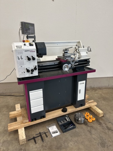 979608-3 Bench lathe Optimum TU 3008G