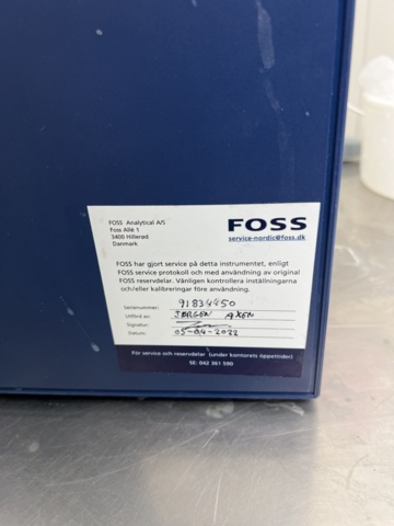 980854-5 Analyzer Foss MilkoScan -2019