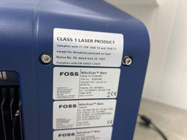 980854-7 Analyzer Foss MilkoScan -2019