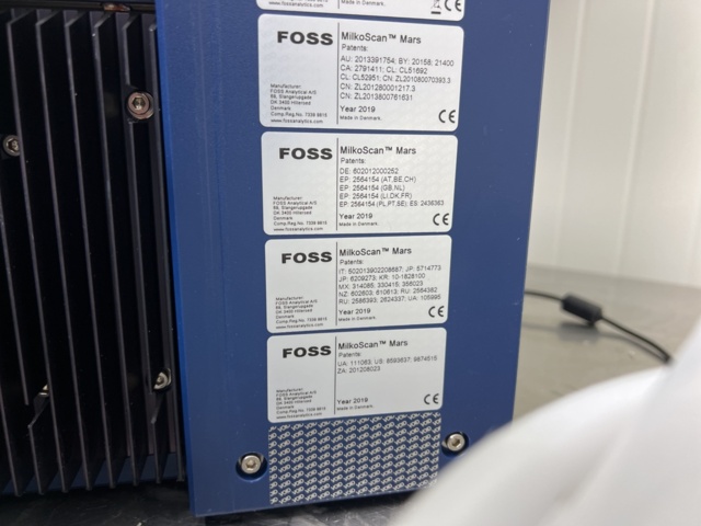 980854-8 Analyzer Foss MilkoScan -2019