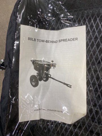 1002974-2 Spreader trailer for ride-on lawnmowers