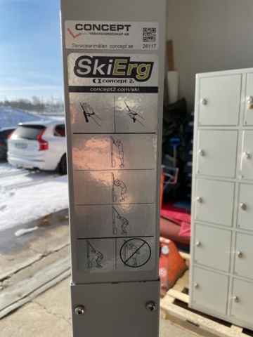 996968-6 Gym machine SkiErg Concept 2