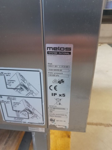 961958-6 Rational oven Self cookingCenter SCC 201