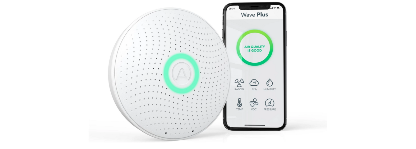 1000889-2 Air quality sensor AirThings Wave Plus