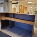 1003807-2 Reception desk L-format, 2 parts