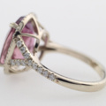 1003949-4 Ring 14K Vitguld med Rosa Fancy Tanzanit