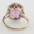 1003949-5 Ring 14K Vitguld med Rosa Fancy Tanzanit