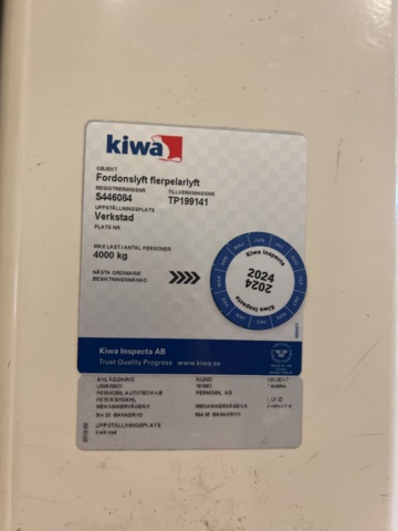 1001181-9 4-pillar lift Stertil Koni ST-4040 -2013