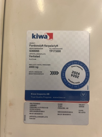 1001180-6 4-pillar lift Stertil Koni ST-4040 -2010