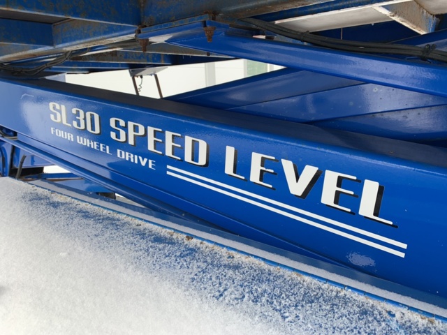 941103-4 Scissor lift platform lift UpRight SL30SL Speed Level -2007