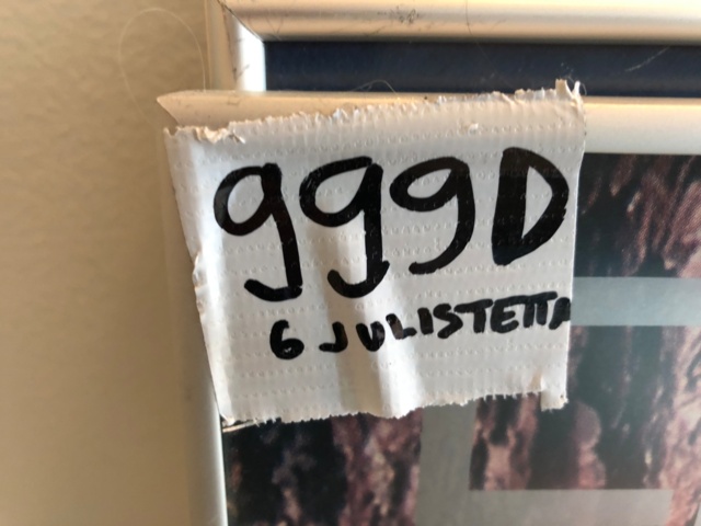 1004397-8 Kehystettyjä Suomi-luontojulisteita x 6 - Ei pohjahintaa