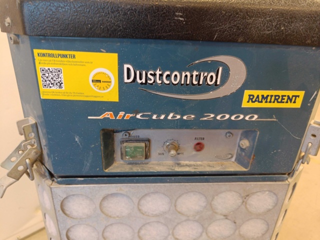 928896-4 Air purifier Dustcontrol DC Aircube 2000