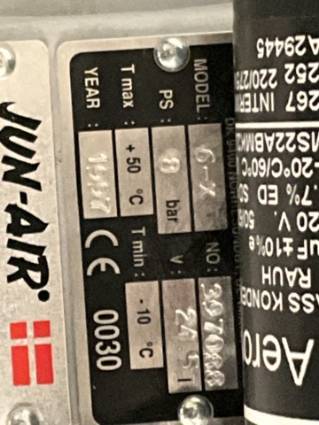 1001512-5 Air compressor JUN-AIR