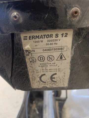 928900-13 Dust separator Ermator S12
