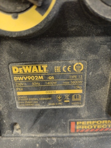 928903-8 Industrial vacuum cleaner DeWalt DWV902M