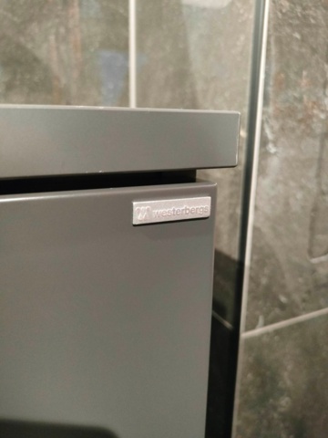 1004438-5 Exhibition furniture from Westerbergs and Primy - dresser, mirror and mixer