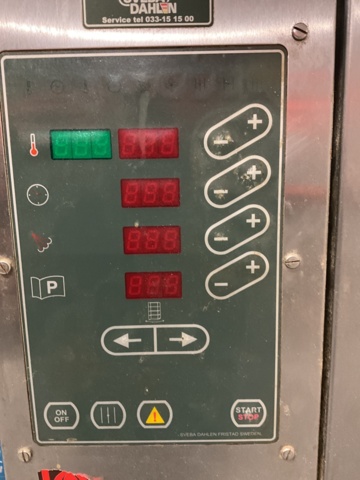 1001526-3 Bakery oven sveba dahlen c series