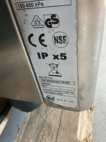 1001576-5 Rational oven Self cookingCenter SCC 61