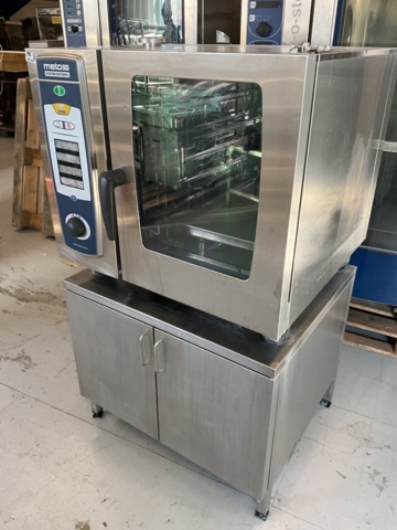 1001589-2 Rational oven Self cookingCenter SCC 61 on stand