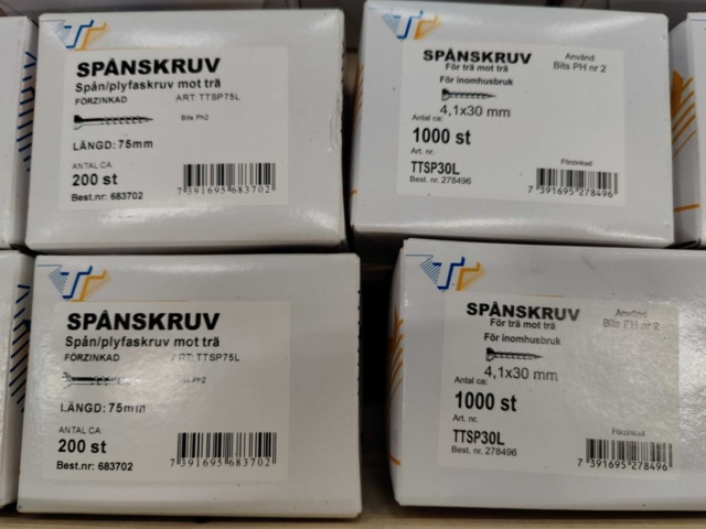 1004980-7 Screw assortment Grabber and Arne Thuresson