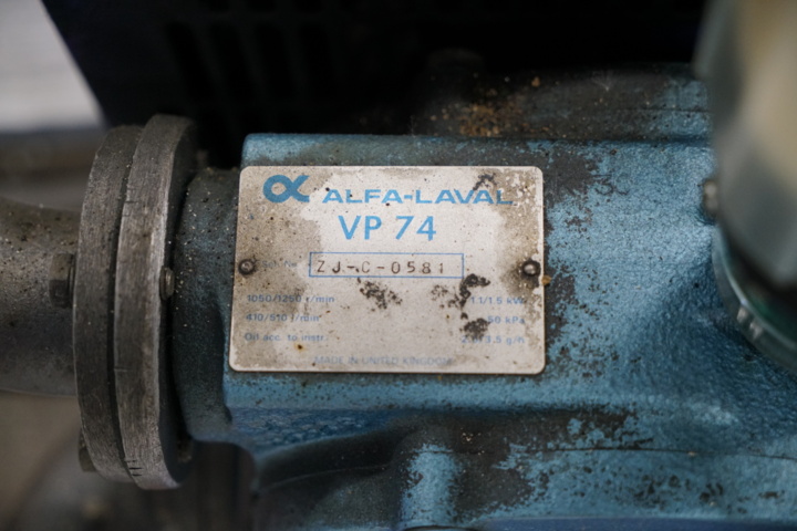 954444-6 Vacuum pump Alfa Laval Agri VP-74