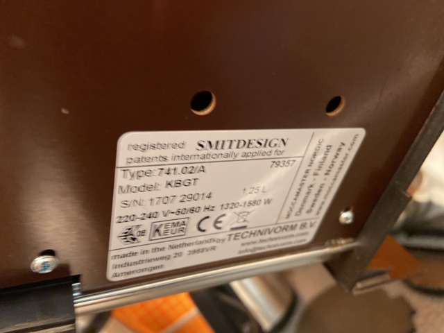 980415-8 Moccamaster, microwave ovens, kitchen utensils and more