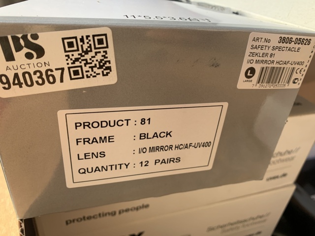 941066-6 Safety glasses Zekler 36-pack