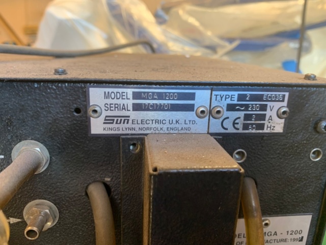 956046-5 Exhaust gas meter Sun Modular MGA 1200