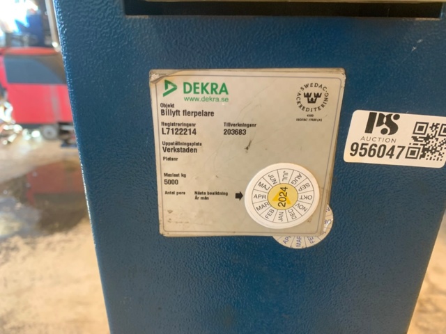 956047-7 2 column lifts Nussbaum 5 tons