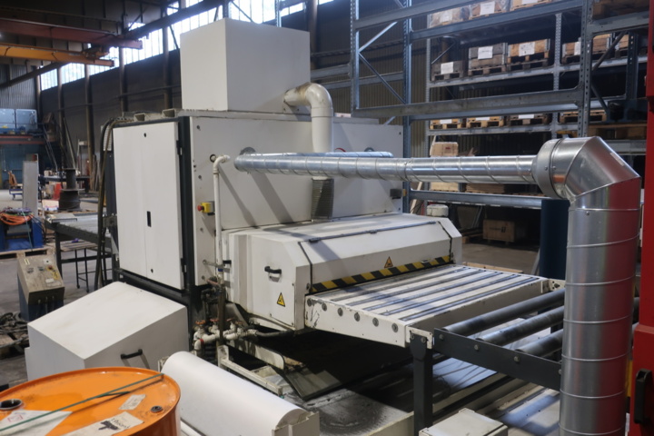 1006254-4 Wide belt sander for metal, Grindingmaster Timesavers 41 series 1350-ww -2008