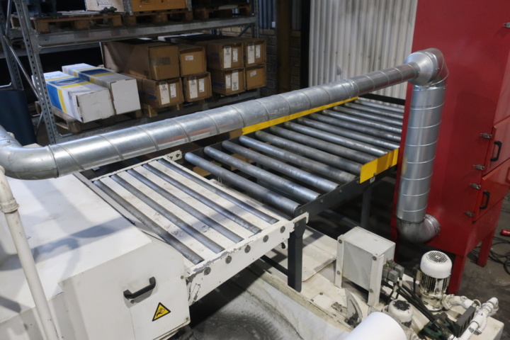 1006254-6 Wide belt sander for metal, Grindingmaster Timesavers 41 series 1350-ww -2008