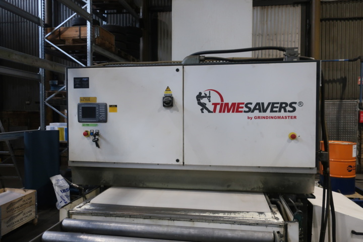 1006254-9 Wide belt sander for metal, Grindingmaster Timesavers 41 series 1350-ww -2008