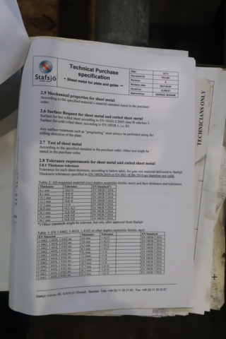 1006254-26 Wide belt sander for metal, Grindingmaster Timesavers 41 series 1350-ww -2008