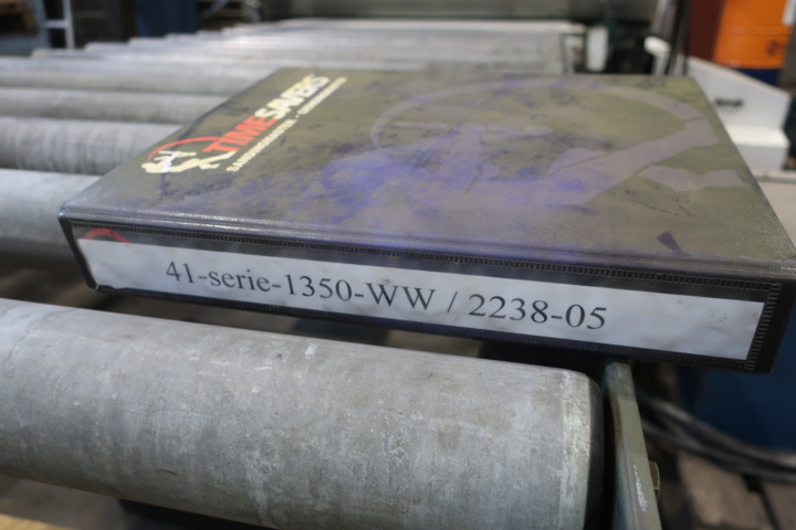 1006254-32 Wide belt sander for metal, Grindingmaster Timesavers 41 series 1350-ww -2008