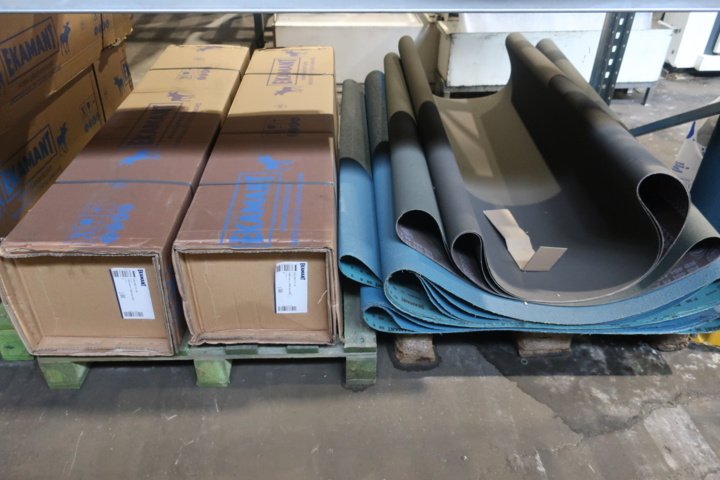 1006254-34 Wide belt sander for metal, Grindingmaster Timesavers 41 series 1350-ww -2008