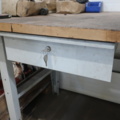 1006270-4 Workbench with vise and tool boards