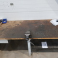 1006270-5 Workbench with vise and tool boards