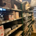 420921-24 Citroen large spare parts stock purchase SEK 1.2 million stock list attached, shelves backs included