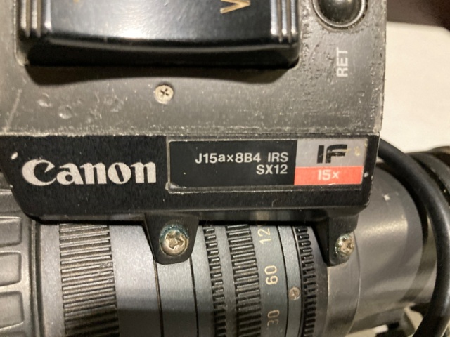 1006311-5 Canon J15ax8B4 IRS SX12 linssi - Ei pohjahintaa